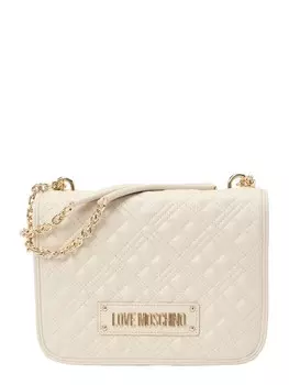 Сумка через плечо Love Moschino, кремовый