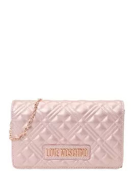 Сумка через плечо Love Moschino, розовый