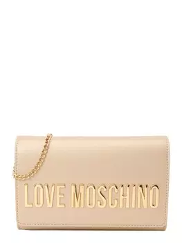 Сумка через плечо Love Moschino, золотой
