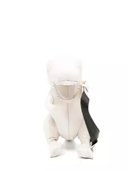 Сумка через плечо Maison MIHARA YASUHIRO Dolls T-Rex, белый