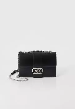 Сумка через плечо MEDIUM MESSENGER Armani Exchange, черный