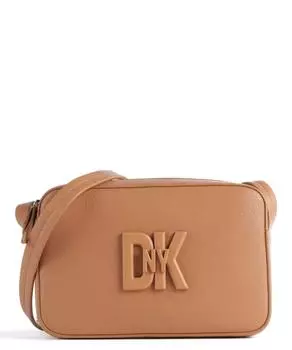 Сумка через плечо Milano Seventh Avenue из зерненой коровьей кожи Dkny, коричневый