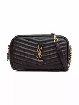 Сумка через плечо Mini Lou Saint Laurent, черный