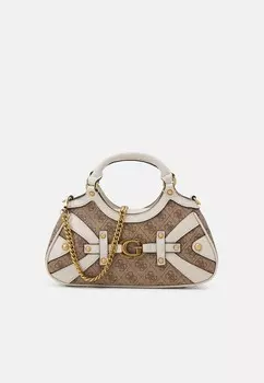 Сумка через плечо MINTHA SMALL SATCHEL Guess, коричневый
