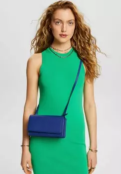 Сумка через плечо MIT KLAPPE Esprit, цвет bright blue