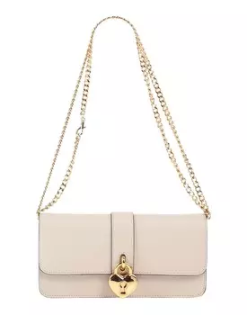 Сумка через плечо Moschino, бежевый