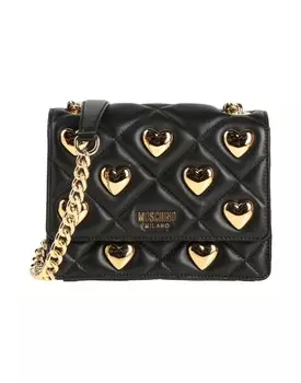 Сумка через плечо Moschino, черный