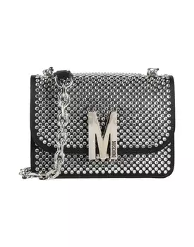 Сумка через плечо Moschino, черный