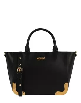 Сумка через плечо Moschino, черный