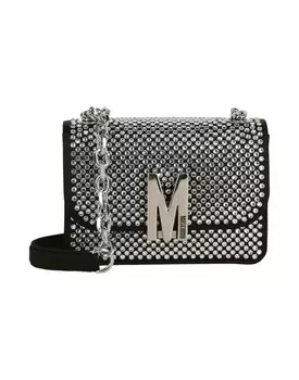 Сумка через плечо Moschino, черный