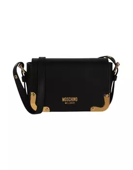 Сумка через плечо Moschino, черный
