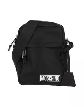 Сумка через плечо Moschino, черный