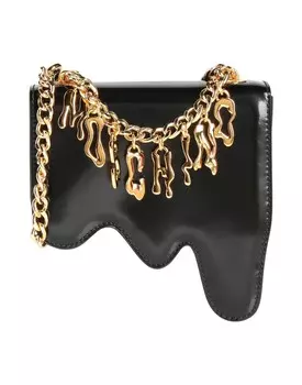 Сумка через плечо Moschino, черный