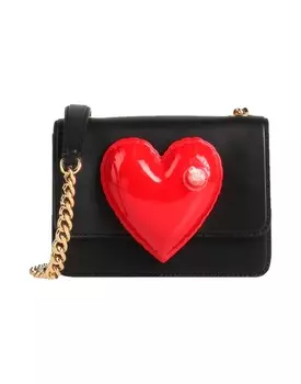 Сумка через плечо Moschino, черный
