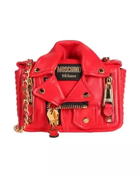 Сумка через плечо Moschino, красный