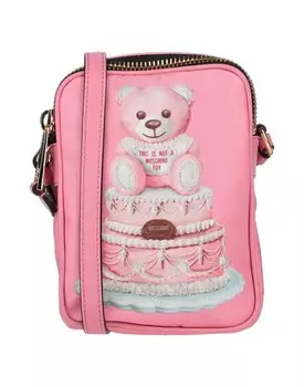 Сумка через плечо MOSCHINO, розовый