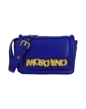 Сумка через плечо Moschino, синий