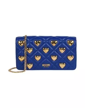 Сумка через плечо Moschino, синий