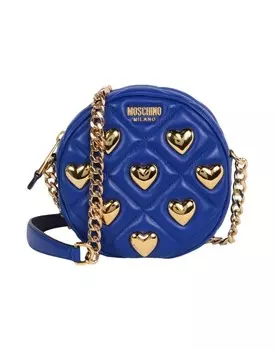 Сумка через плечо Moschino, синий