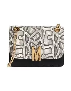Сумка через плечо MOSCHINO, слоновая кость