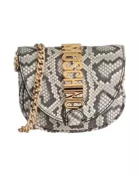 Сумка через плечо MOSCHINO, слоновая кость