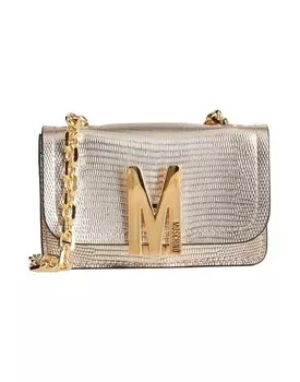 Сумка через плечо MOSCHINO, золотой