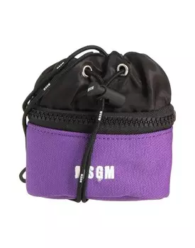 Сумка через плечо Msgm, фиолетовый