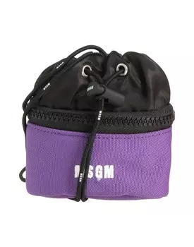 Сумка через плечо Msgm, фиолетовый