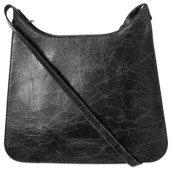 Сумка через плечо на платформе Acne Studios, черный