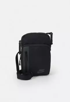 Сумка кросс-боди Nike текстильная с внешним карманом и логотипом, черный