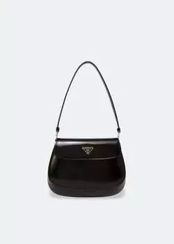 Сумка через плечо Prada Cleo Leather, черный