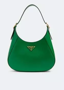 Сумка через плечо Prada Leather, зеленый
