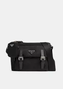 Сумка через плечо Prada Re-Nylon, черный