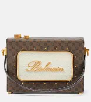 Сумка через плечо radio из искусственной кожи Balmain, мультиколор