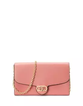 Сумка через плечо Ralph Lauren, бледно-розовый