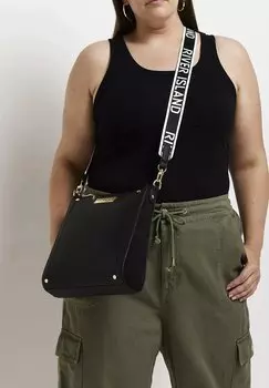 Сумка через плечо River Island, черный