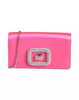 Сумка через плечо Roger Vivier, фуксия
