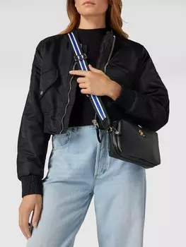 Сумка через плечо с этикеткой, модель "TOMMY" Tommy Hilfiger, черный