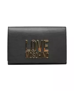 Сумка через плечо с цепочкой Love Moschino, черный