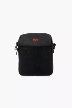 Сумка через плечо с двойной ручкой Levi's, черный