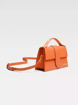 Сумка через плечо с клапаном Ле Гранд Бамбино Jacquemus, оранжевый
