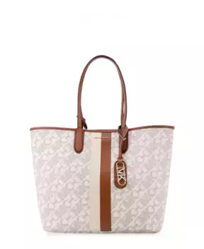 Сумка через плечо с кожаными ручками. Michael Kors, белый