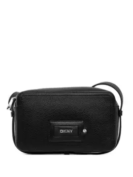 Сумка через плечо с логотипом DKNY, черный