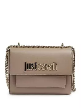 Сумка через плечо с логотипом Just Cavalli, серый