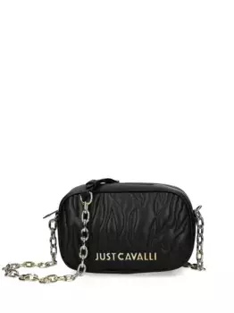 Сумка через плечо с логотипом Just Cavalli, черный
