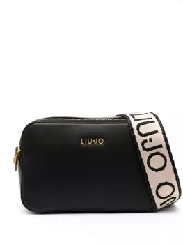 Сумка через плечо с логотипом LIU JO, черный
