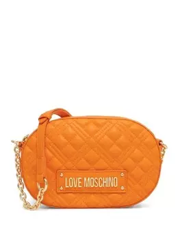 Сумка через плечо с логотипом Love Moschino, оранжевый