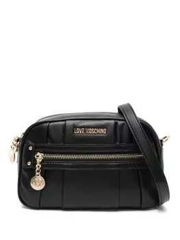 Сумка через плечо с логотипом Love Moschino, черный