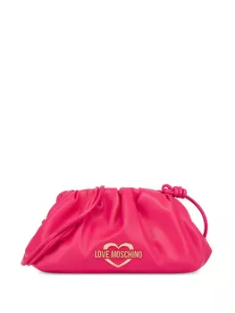 Сумка через плечо с логотипом Love Moschino, розовый