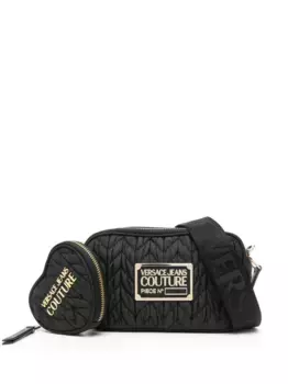 Сумка через плечо с логотипом Versace Jeans Couture, черный